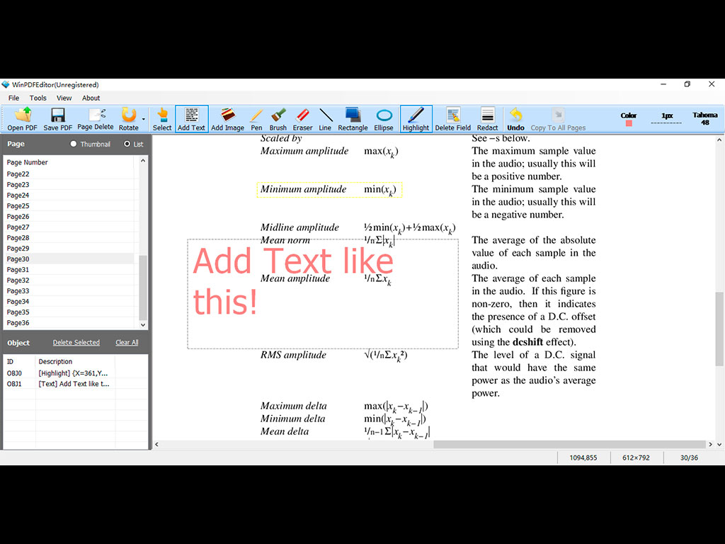 Win PDF Editor 3.7 full